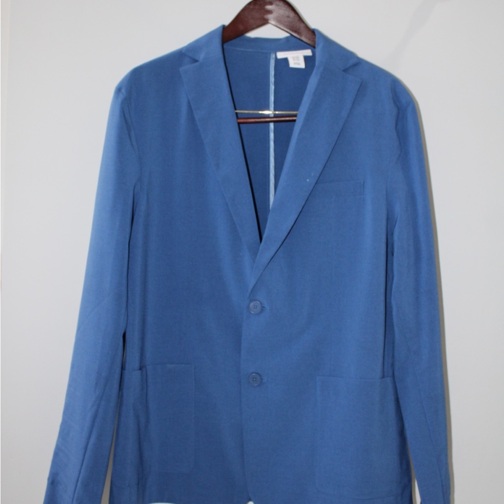 Isaac Mizrahi blue blazer never worn